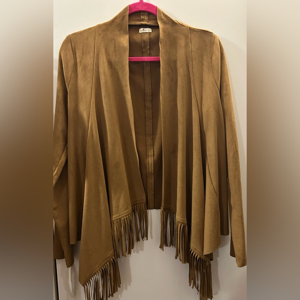 Like new Hollister Y2K fringe jacket